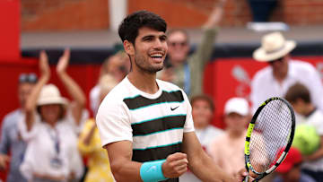 Carlos Alcaraz at the HSBC Championships