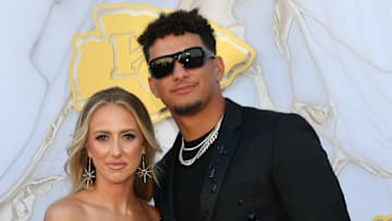 Brittany and Patrick Mahomes