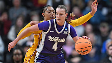Kansas State Wildcats guard Serena Sundell 