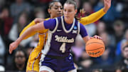 Kansas State Wildcats guard Serena Sundell 