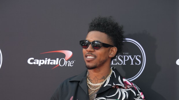 Jul 18, 2018; Los Angeles, CA, USA; Golden State Warriors guard Nick Young arrives for the 2018