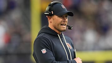 Chicago Bears head coach Ben Johnson