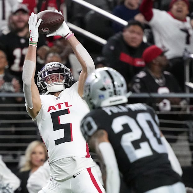 Atlanta Falcons receiver Drake London