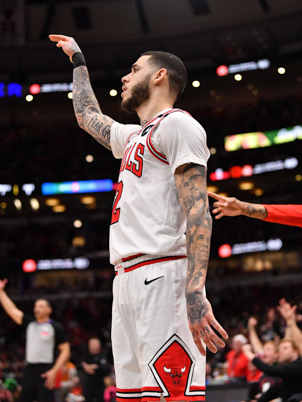 Bulls guard Lonzo Bal