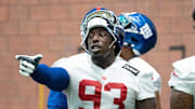 New York Giants defensive tackle Rakeem Nunez-Roches  