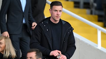Marc-André ter Stegen acompañando al FC Barcelona desde las gradas