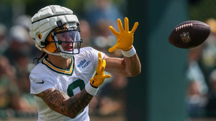 Green Bay Packers wide receiver Christian Watson