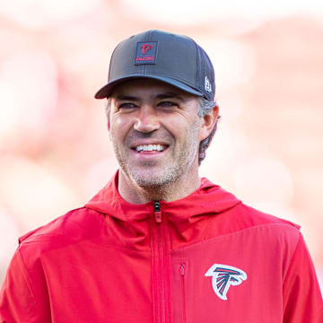 Atlanta Falcons offensive coordinator Zac Robinson