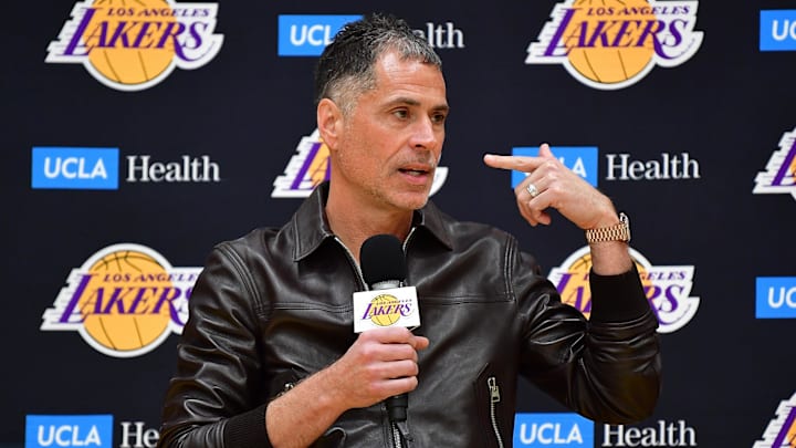 Los Angeles Lakers general manager Rob Pelinka