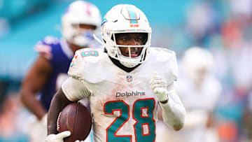 Miami Dolphins running back De'Von Achane