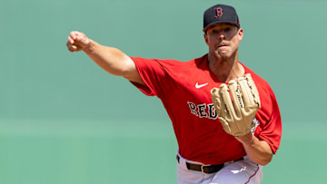 Red Sox pitcher Corey Kluber