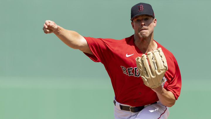 Red Sox pitcher Corey Kluber