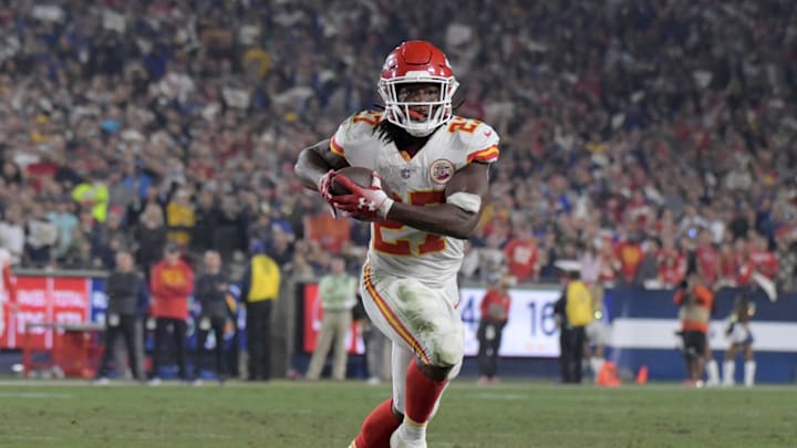 Kansas City Chiefs running back Kareem Hunt