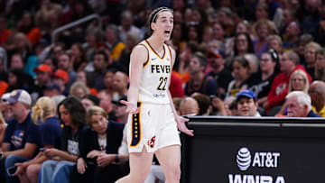 Caitlin Clark suffered an injury on Tuesday night. 