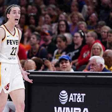 Caitlin Clark suffered an injury on Tuesday night. 