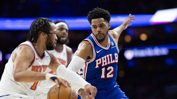 Tobias Harris when he played for the Sixers. 