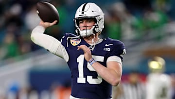 Penn State football quarterback Drew Allar