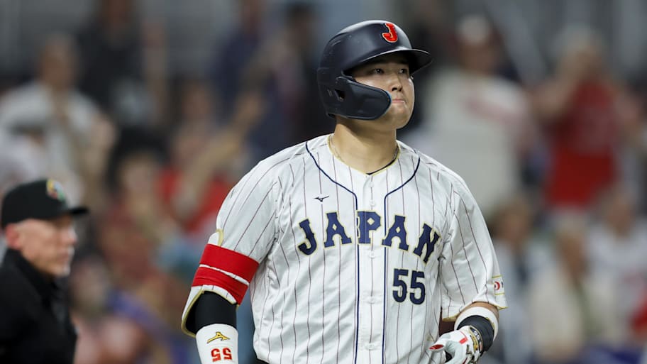 Japan third baseman Munetaka Murakami