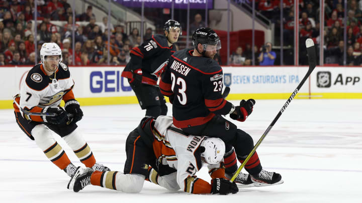 Anaheim Ducks v Carolina Hurricanes