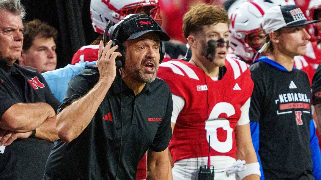 Nebraska head coach Matt Rhule. Nebraska head coach Matt Rhule.