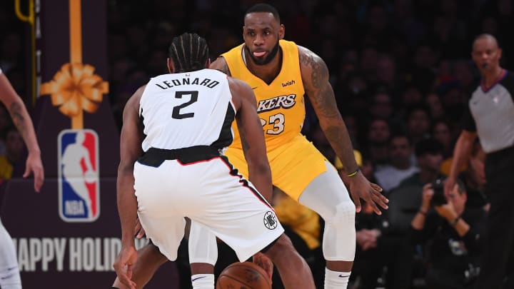 Kawhi Leonard, LeBron James