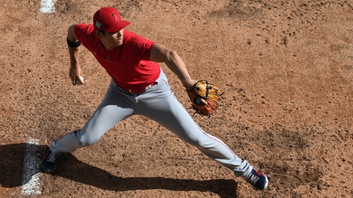 Shohei Ohtani, Los Angeles Angels v Los Angeles Dodgers Shohei Ohtani, Los Angeles Angels v Los Angeles Dodgers