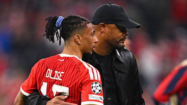 Vincent Kompany nimmt Michael Olise in Schutz Vincent Kompany nimmt Michael Olise in Schutz