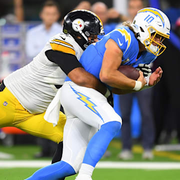 The Chargers are home favorites against the Steelers in the Week 10 edition of Sunday Night Football.