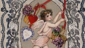 Valentine's card, 19th century.