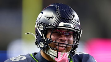 Elijah Arroyo of the Seattle Seahawks