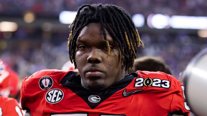 Georgia Bulldogs defensive lineman Christen Miller