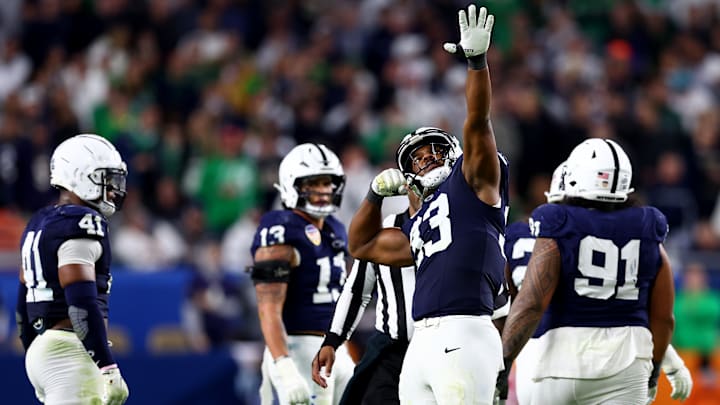 Penn State football defensive end Dani Dennis-Sutton during the Orange Bowl