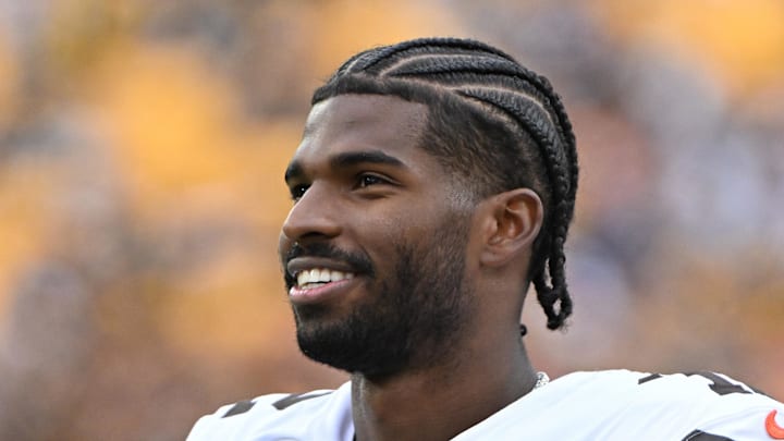 Cleveland Browns quarterback Shedeur Sanders