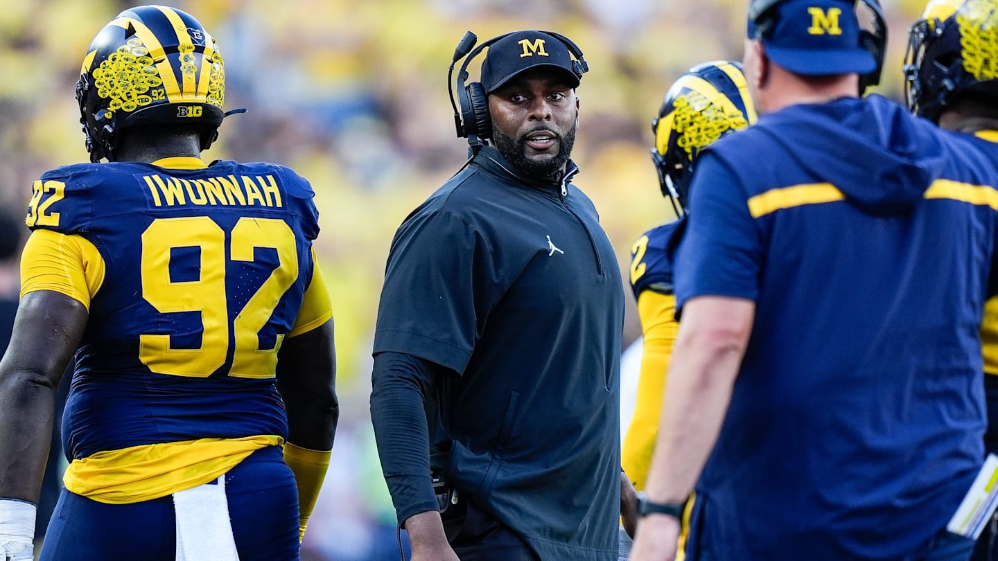 NEW: Sherrone Moore hints at Michigan’s starting quarterback vs. MSU