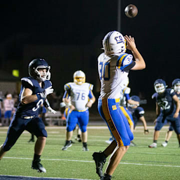 Cottage Grove tight end Trevor Cooper helped the Lions go undefeated during the regular season and win their first league title since 2017.