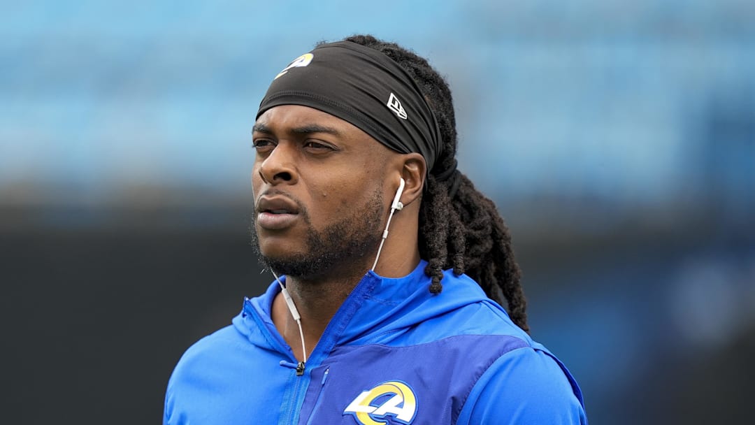 Los Angeles Rams wide receiver Davante Adams Los Angeles Rams wide receiver Davante Adams