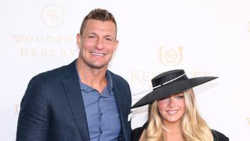 Rob Gronkowski and Camille Kostek