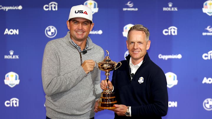 2025 Ryder Cup captains Keegan Bradley and Luke Donald