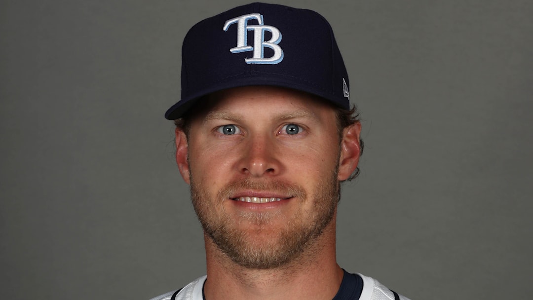 Feb 19, 2026; PortCharlotte, FL, USA; Tampa Bay Rays shortstop Taylor Walls (6) poses for a photo during media day Feb 19, 2026; PortCharlotte, FL, USA; Tampa Bay Rays shortstop Taylor Walls (6) poses for a photo during media day