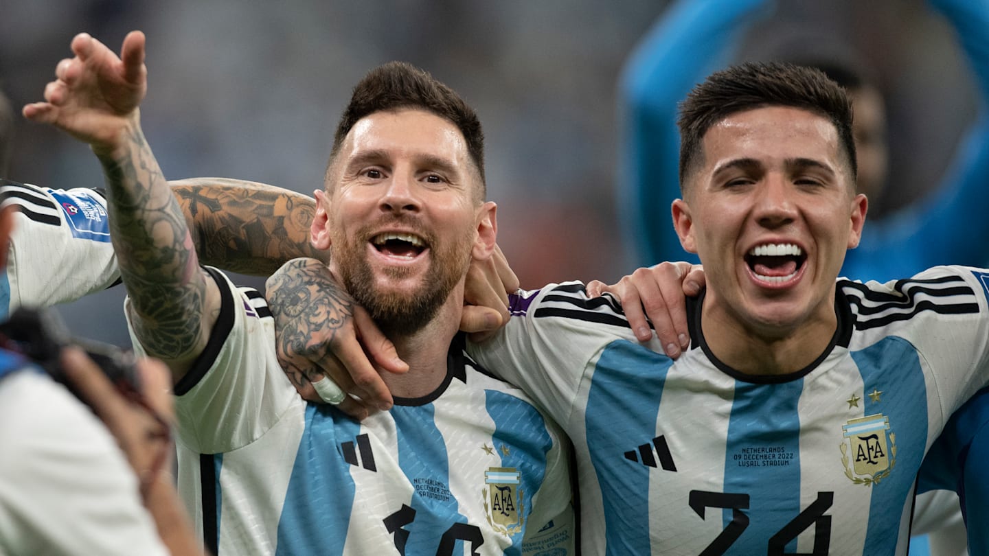 La lettera di Enzo Fernandez scritta a Leo Messi nel 2016