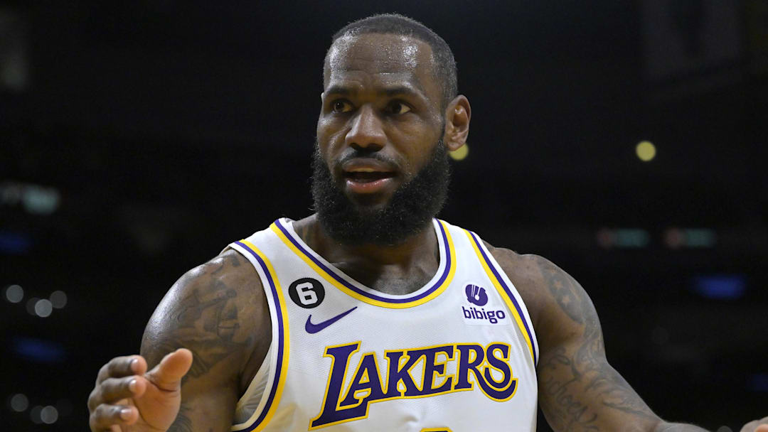 Los Angeles Lakers forward LeBron James