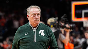 Michigan State head coach Tom Izzo 