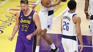 Dallas Mavericks v Los Angeles Lakers