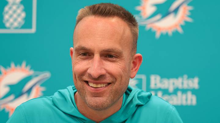 Miami Dolphins head coach Jeff Hafley