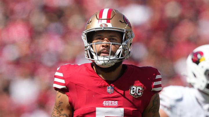 San Francisco 49ers wide receiver Mike Evans