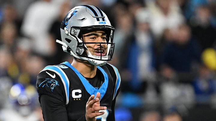 Carolina Panthers quarterback Bryce Young