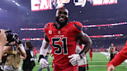 Nov 20, 2025; Houston, Texas, USA; Houston Texans defensive end Will Anderson Jr. (51) leaves the field after defeating the Buffalo Bills at NRG Stadium. Mandatory Credit: Troy Taormina-Imagn Images