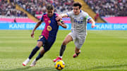 Lamine Yamal brillando en el partido del FC Barcelona vs. Deportivo Alavés 