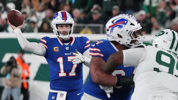 Quarterback Josh Allen of the Buffalo Bills 