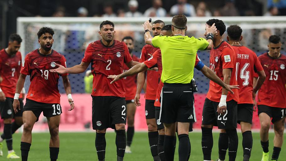 Egypt players.